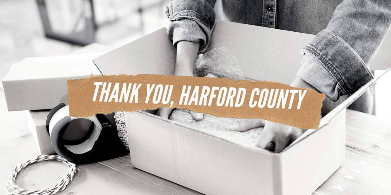 Thank You, Harford County!